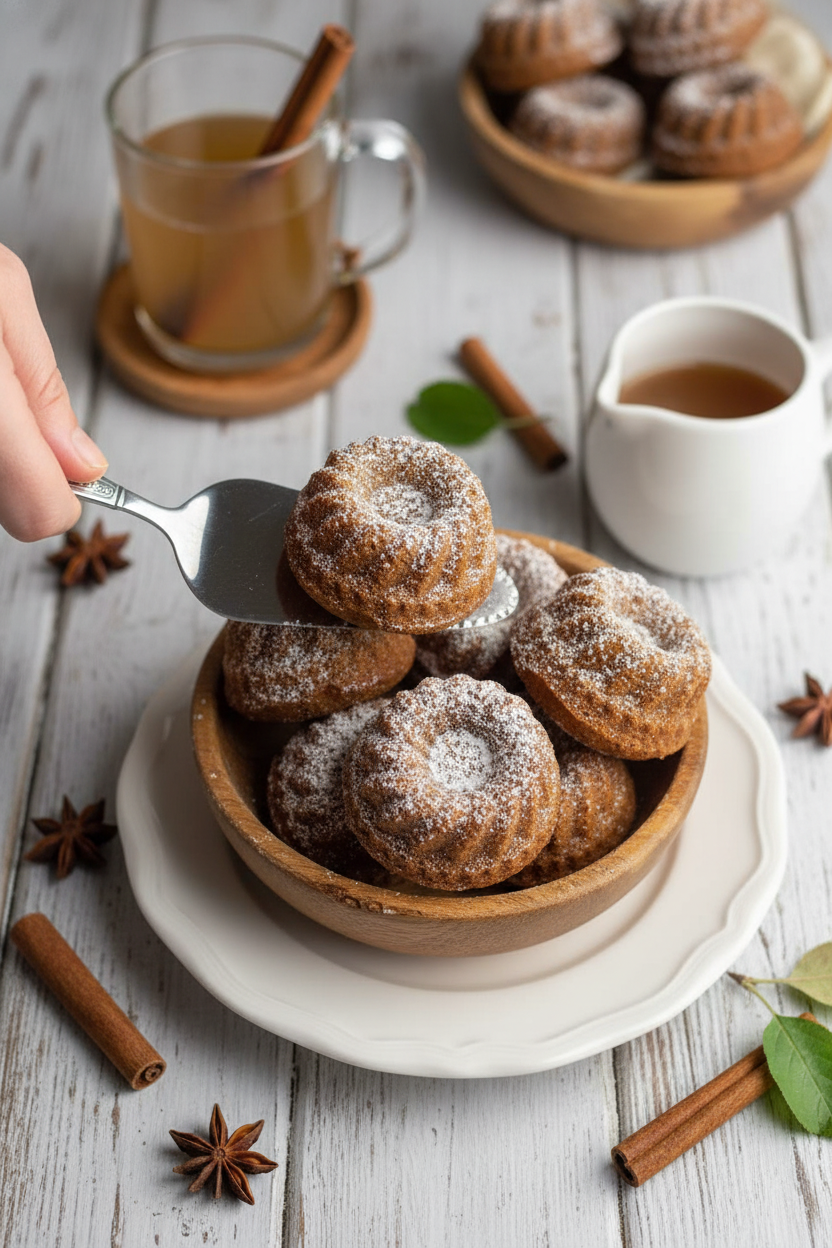 Mini Spice Bundt Cakes