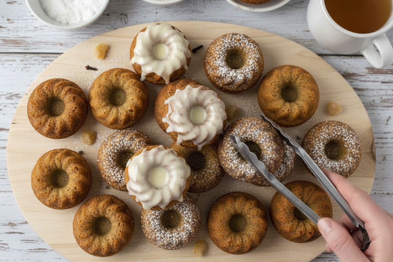 Mini Spice Bundt Cakes Recipe