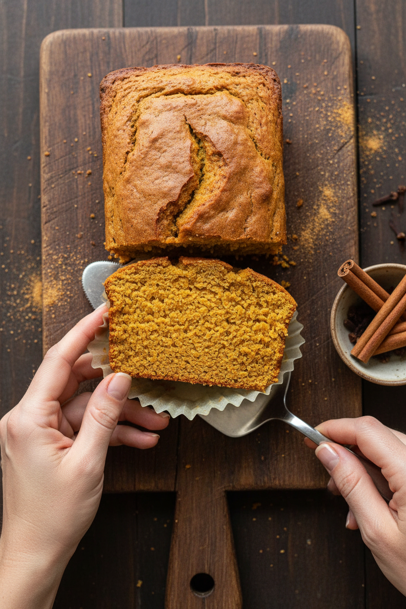 Moist Pumpkin Bread Recipe - Oven Baked