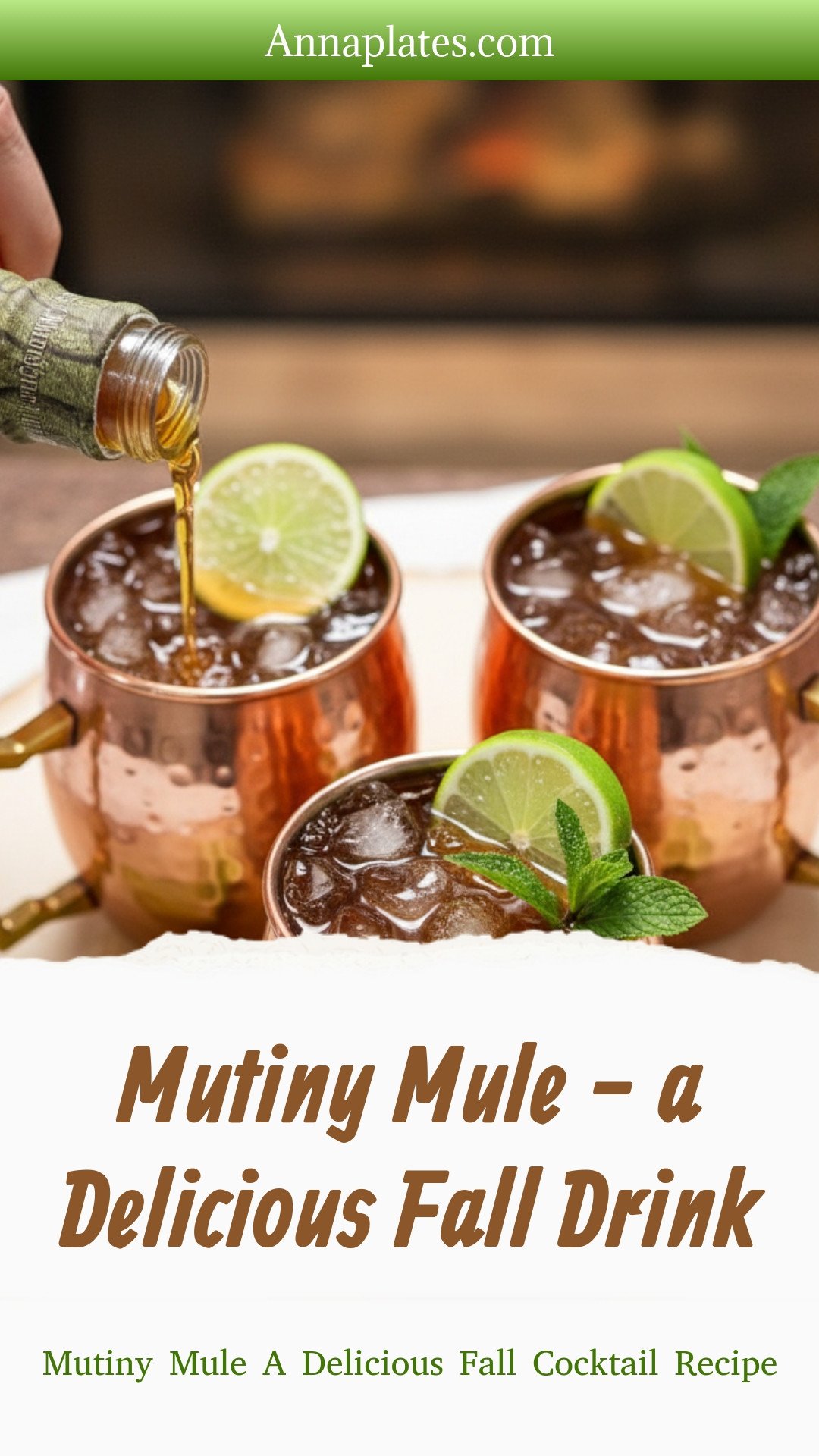 Mutiny Mule - a Delicious Fall Drink