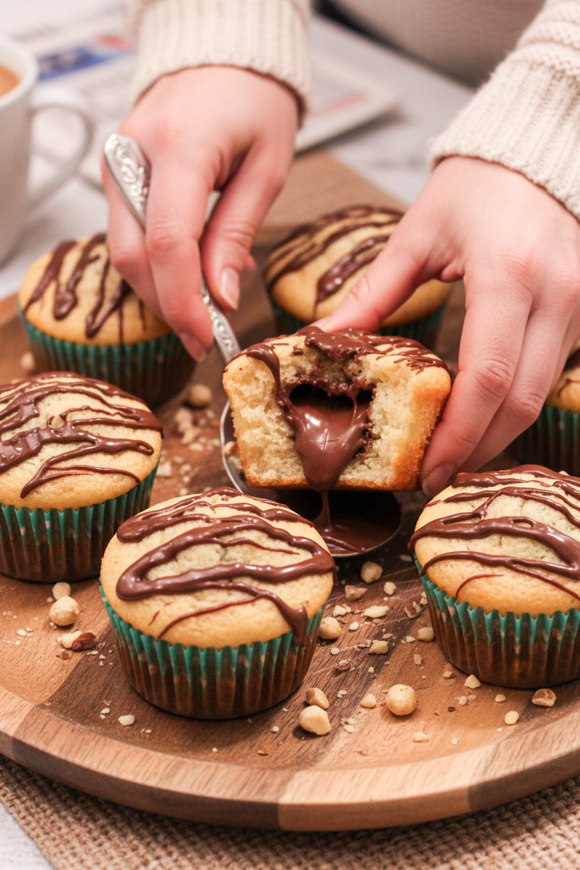 Nutella Breakfast Muffins