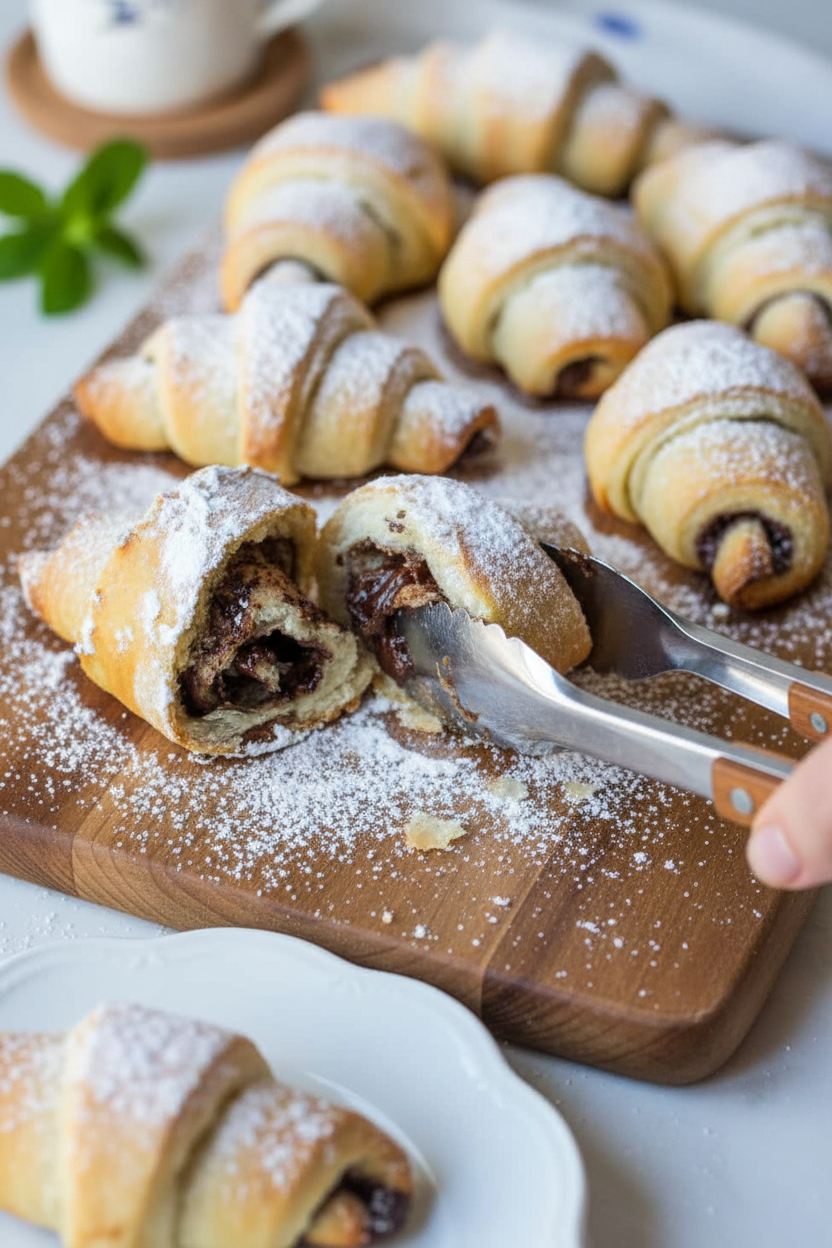 Nutella Crescent Rolls Recipe from The Daily Dish Recipes