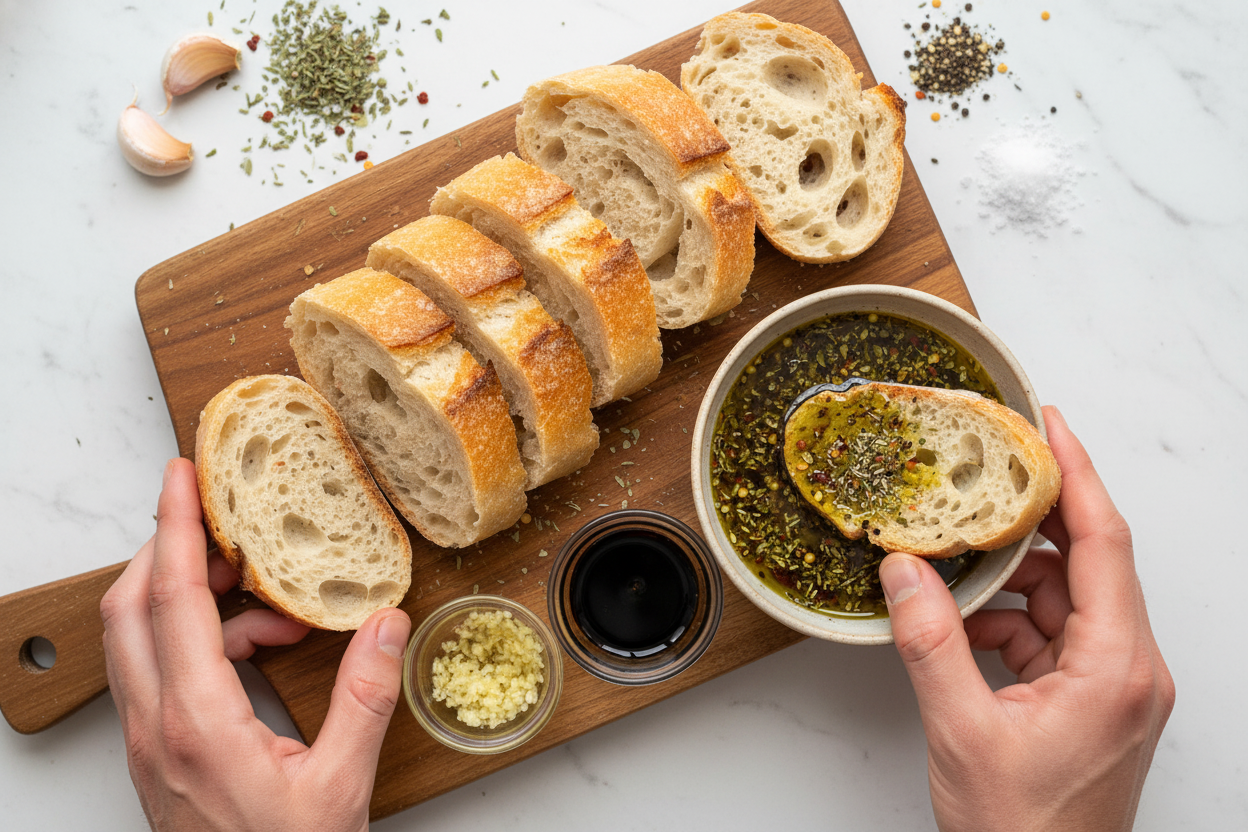 Olive Oil Bread Dip: Easy Olive Oil Bread Dip Recipe Guide