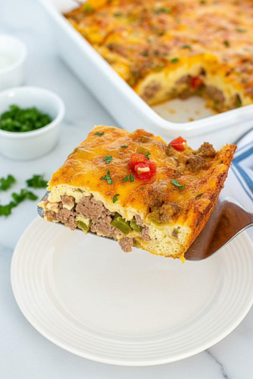 Overnight Tex Mex Breakfast Casserole - The Schmidty Wife