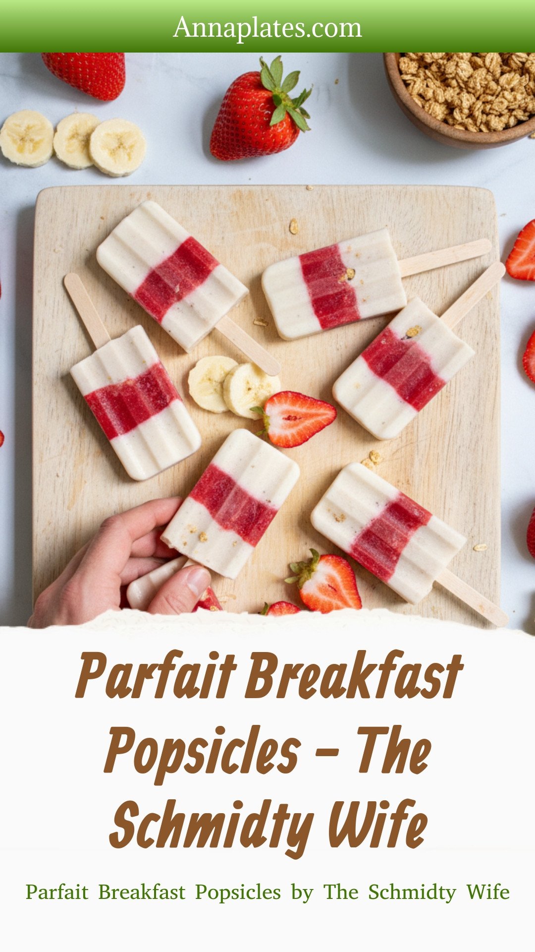 Parfait Breakfast Popsicles - The Schmidty Wife