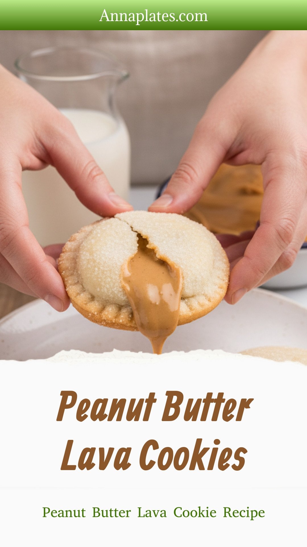 Peanut Butter Lava Cookies