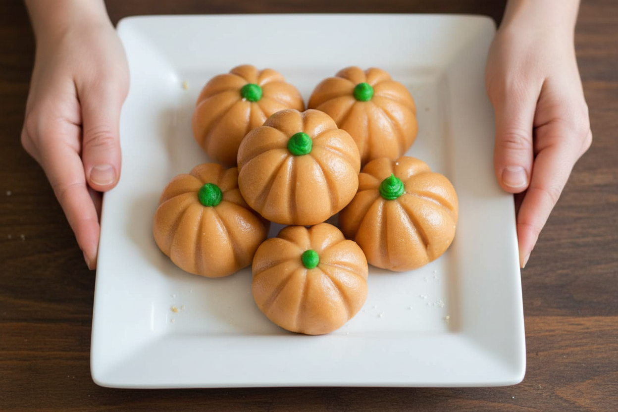 Peanut Butter Pumpkin Bites
