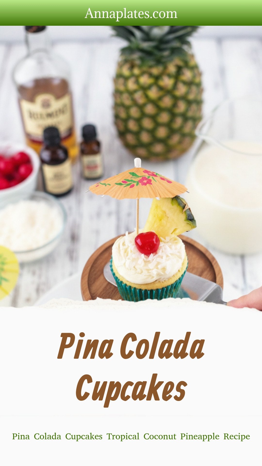 Pina Colada Cupcakes