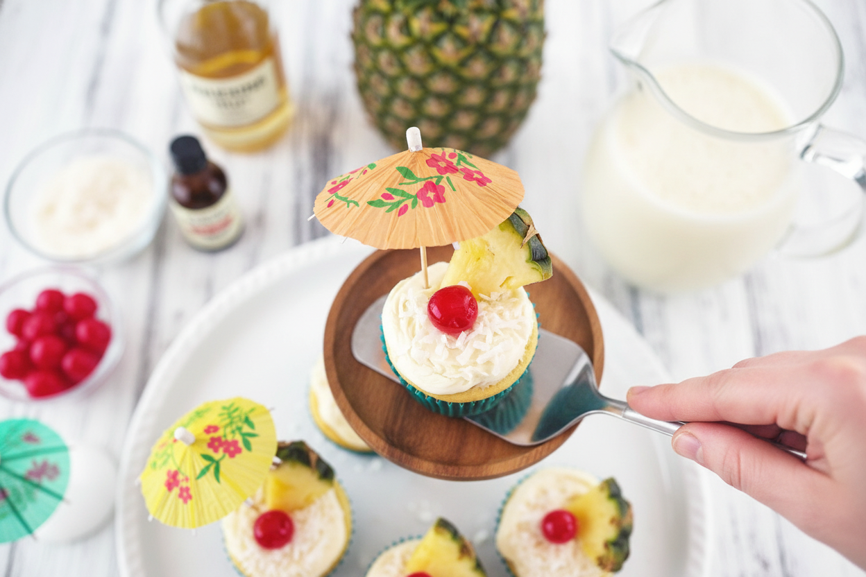 Pina Colada Cupcakes