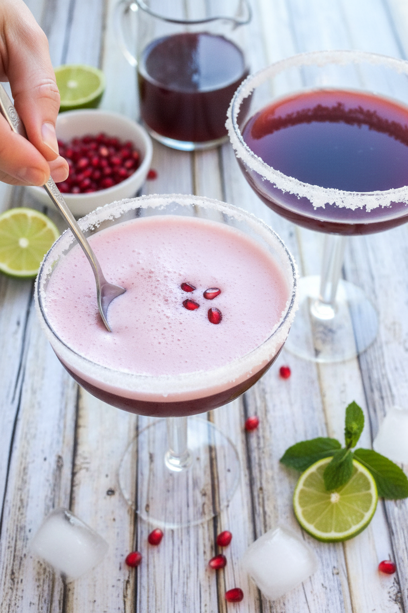 Pomegranate Margaritas