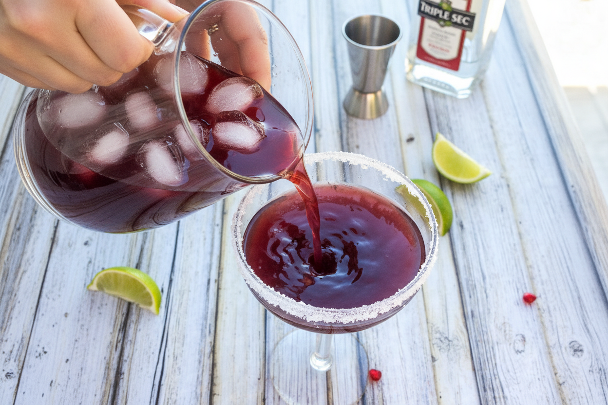 Pomegranate Margaritas