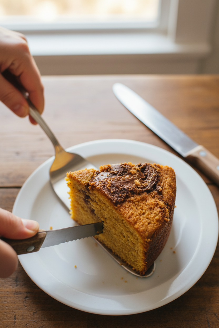 Pumpkin Biscoff Pound Cake