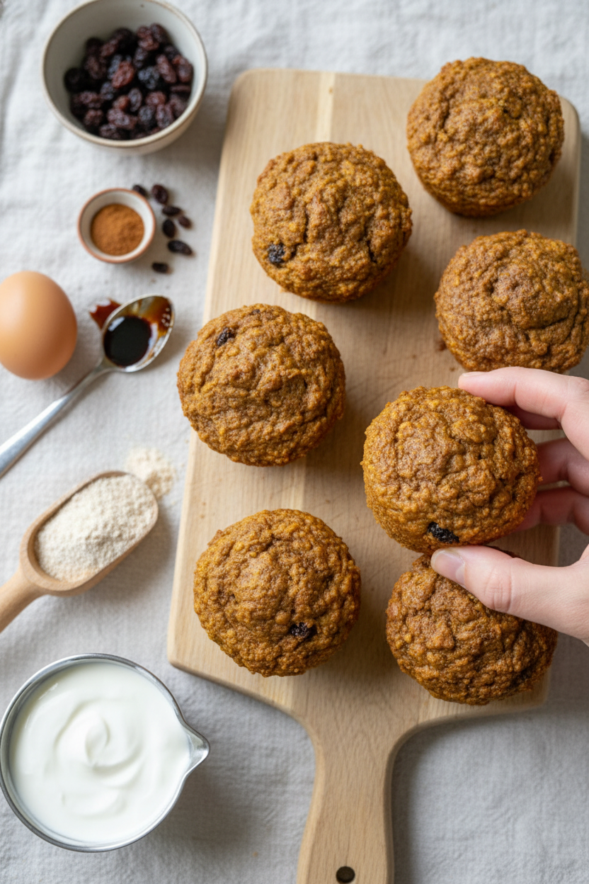 Pumpkin Bran Muffins - The Schmidty Wife