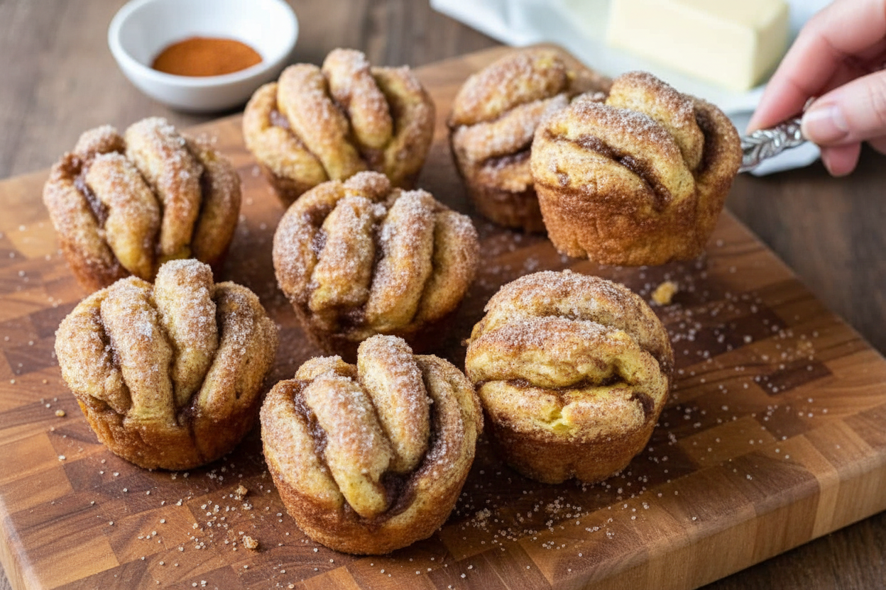 Pumpkin Pie Pull Apart Muffins Recipe