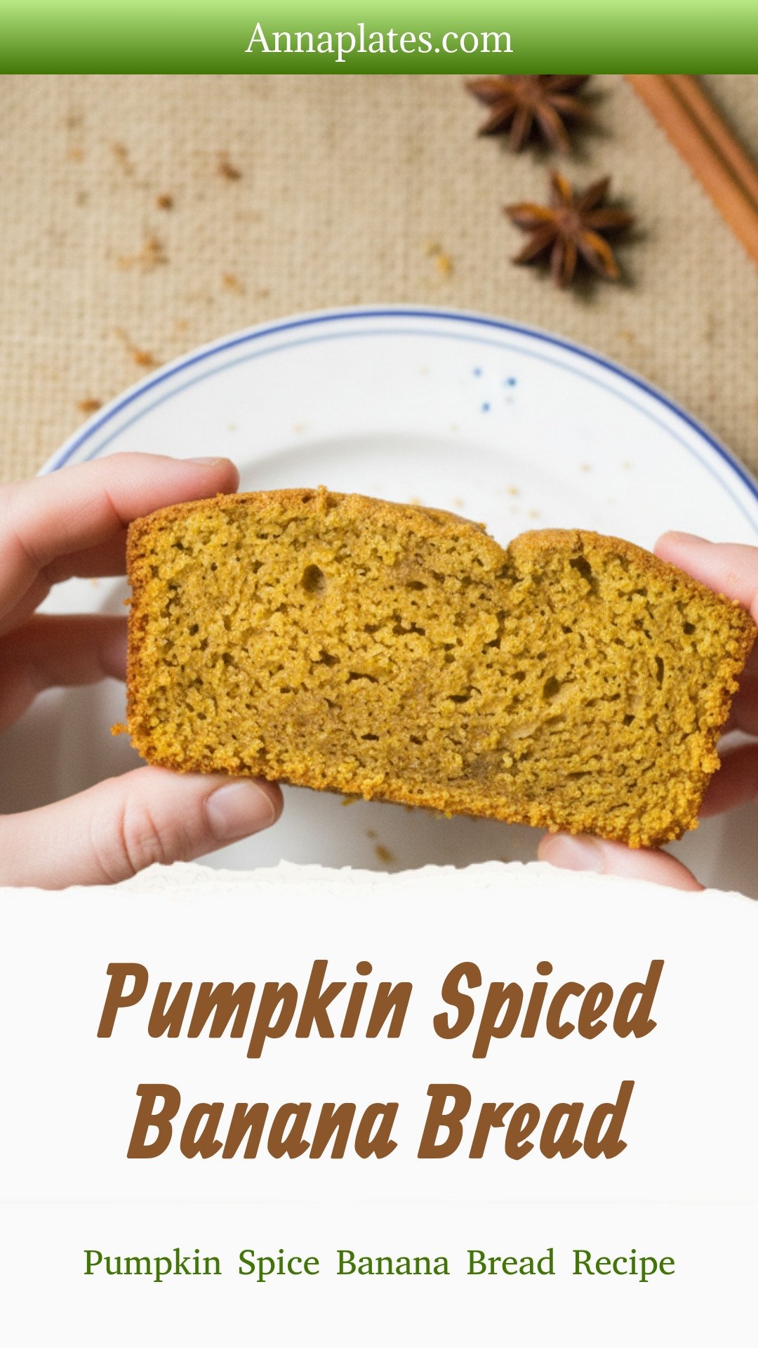 Pumpkin Spiced Banana Bread