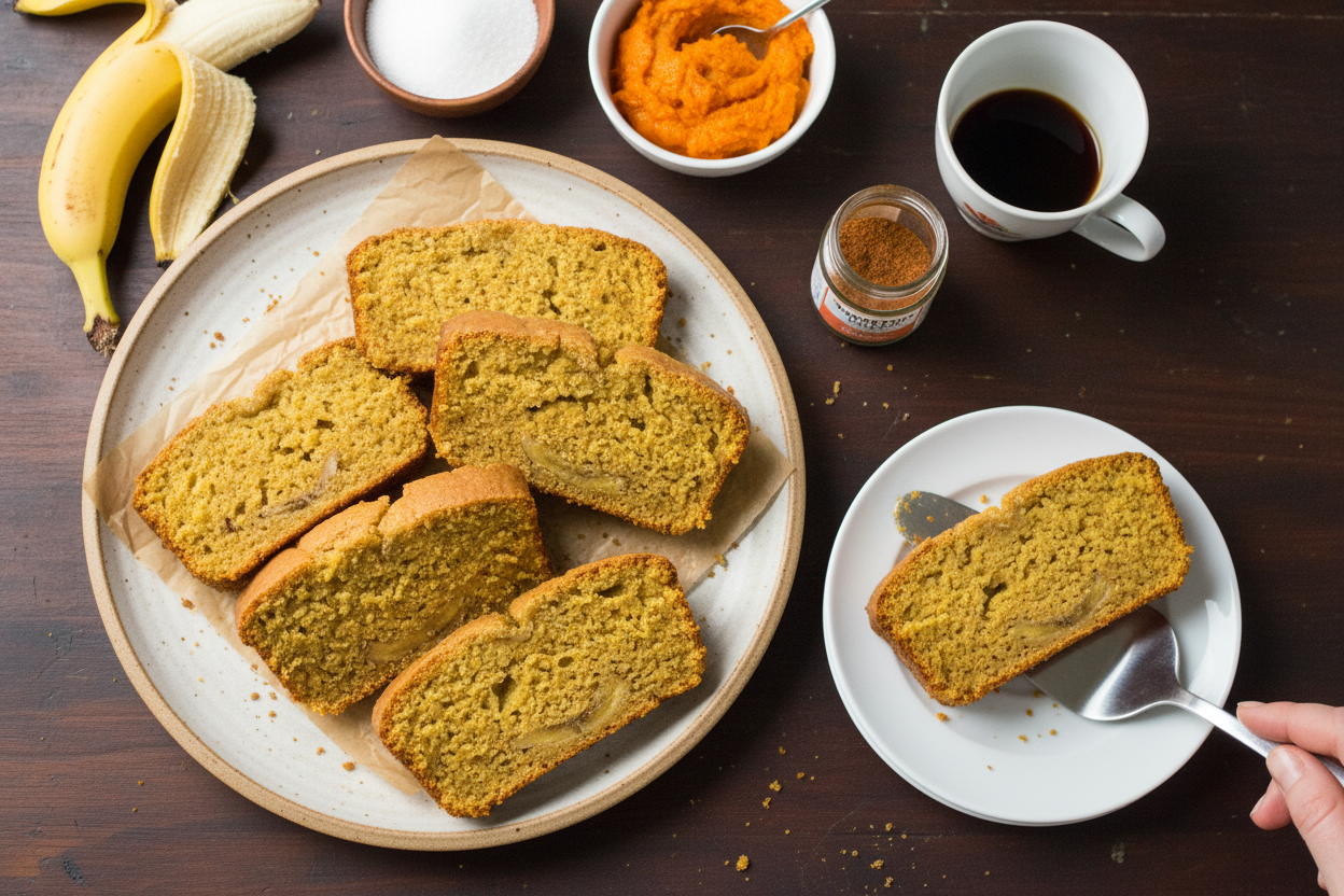 Pumpkin Spiced Banana Bread