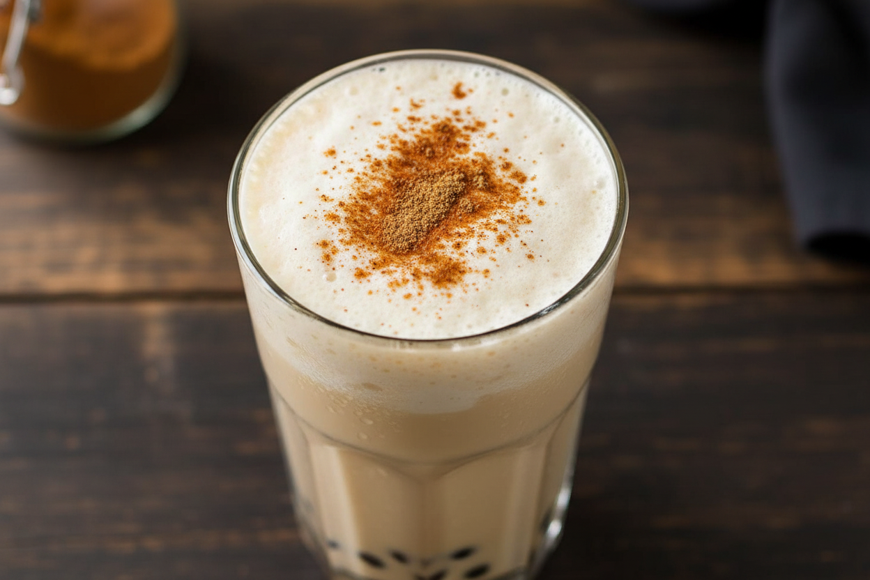 Pumpkin Spice Bubble Milk Tea Recipe