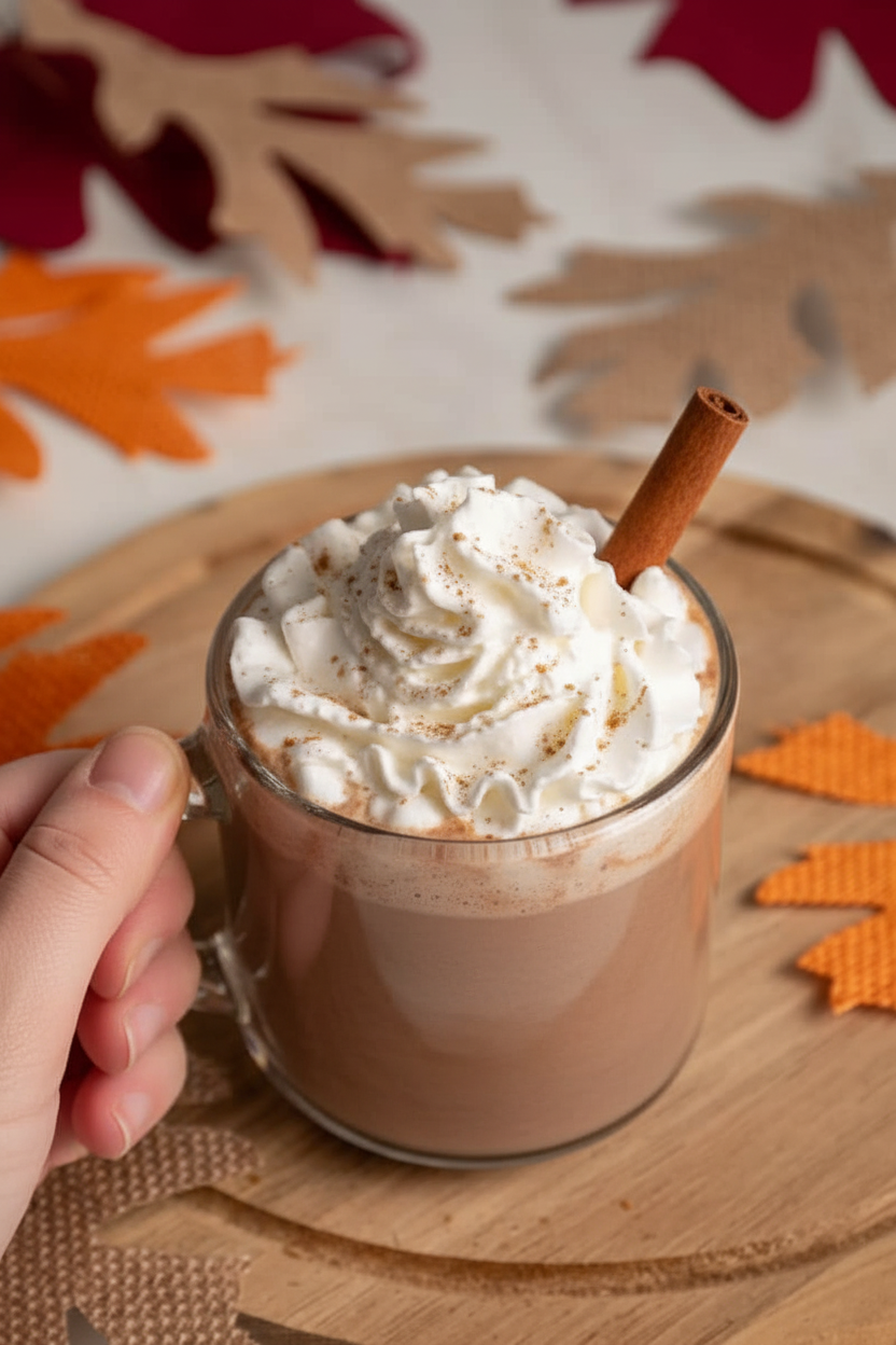 Pumpkin Spice Hot Chocolate - The Schmidty Wife