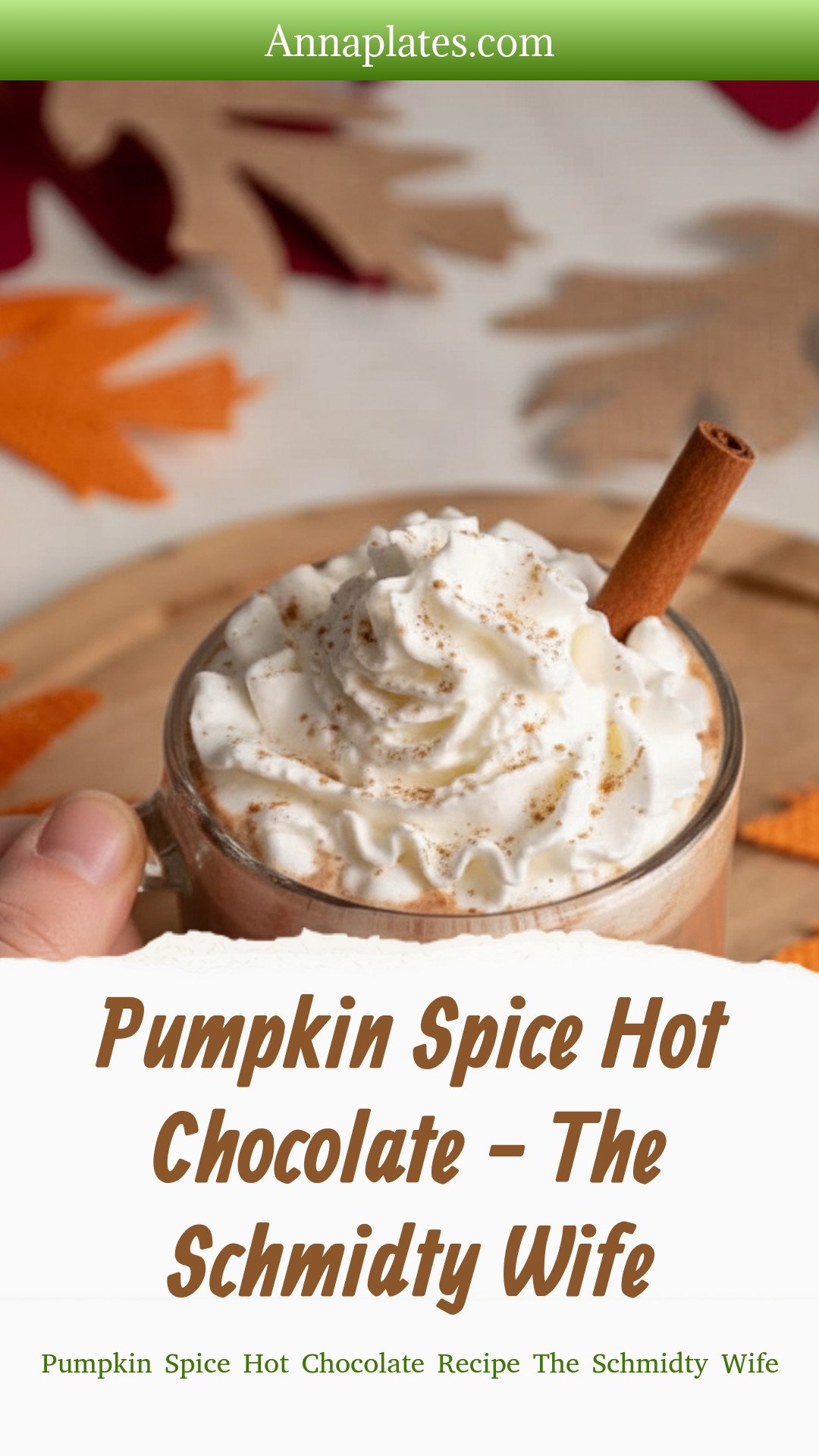 Pumpkin Spice Hot Chocolate - The Schmidty Wife