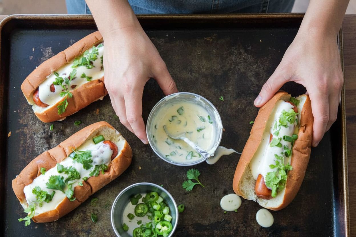 Queso Kielbasa Dogs | Kick up a classic! 