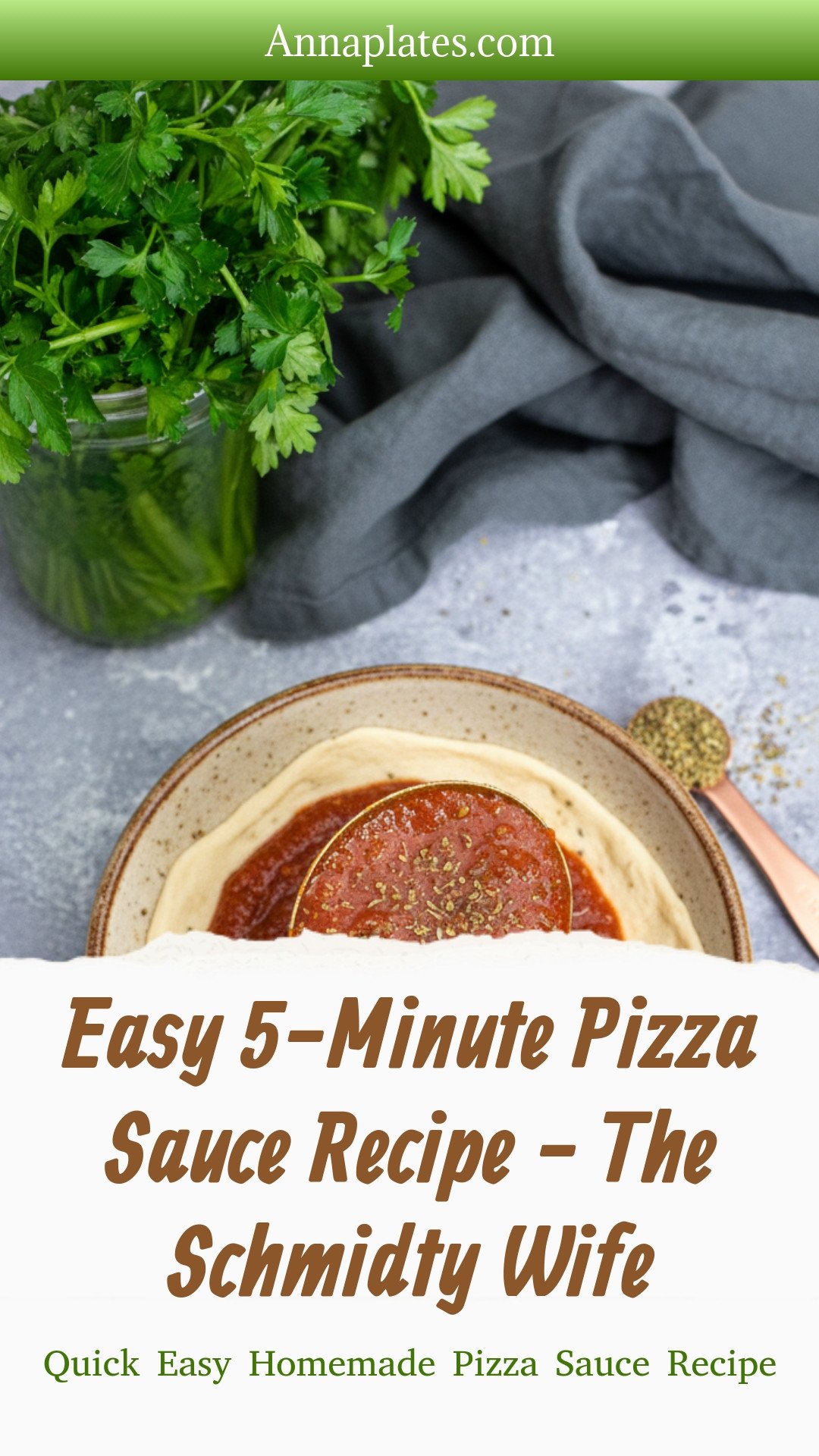 Easy 5-Minute Pizza Sauce Recipe - The Schmidty Wife