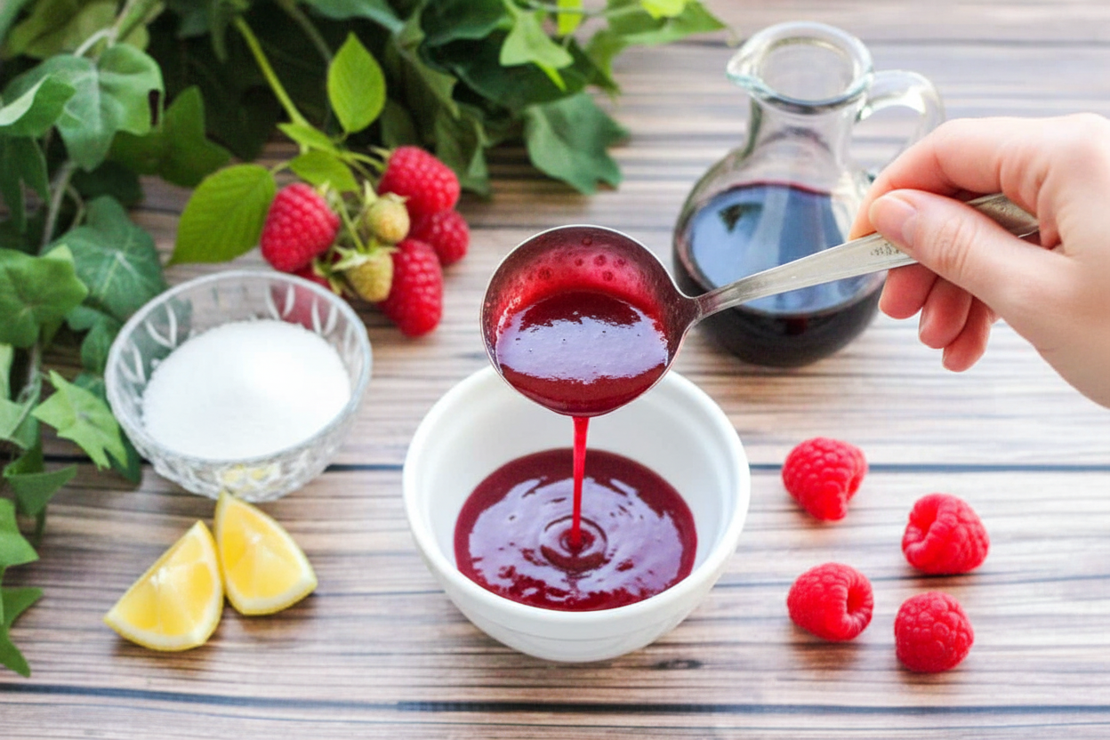 Red Wine Raspberry Sauce