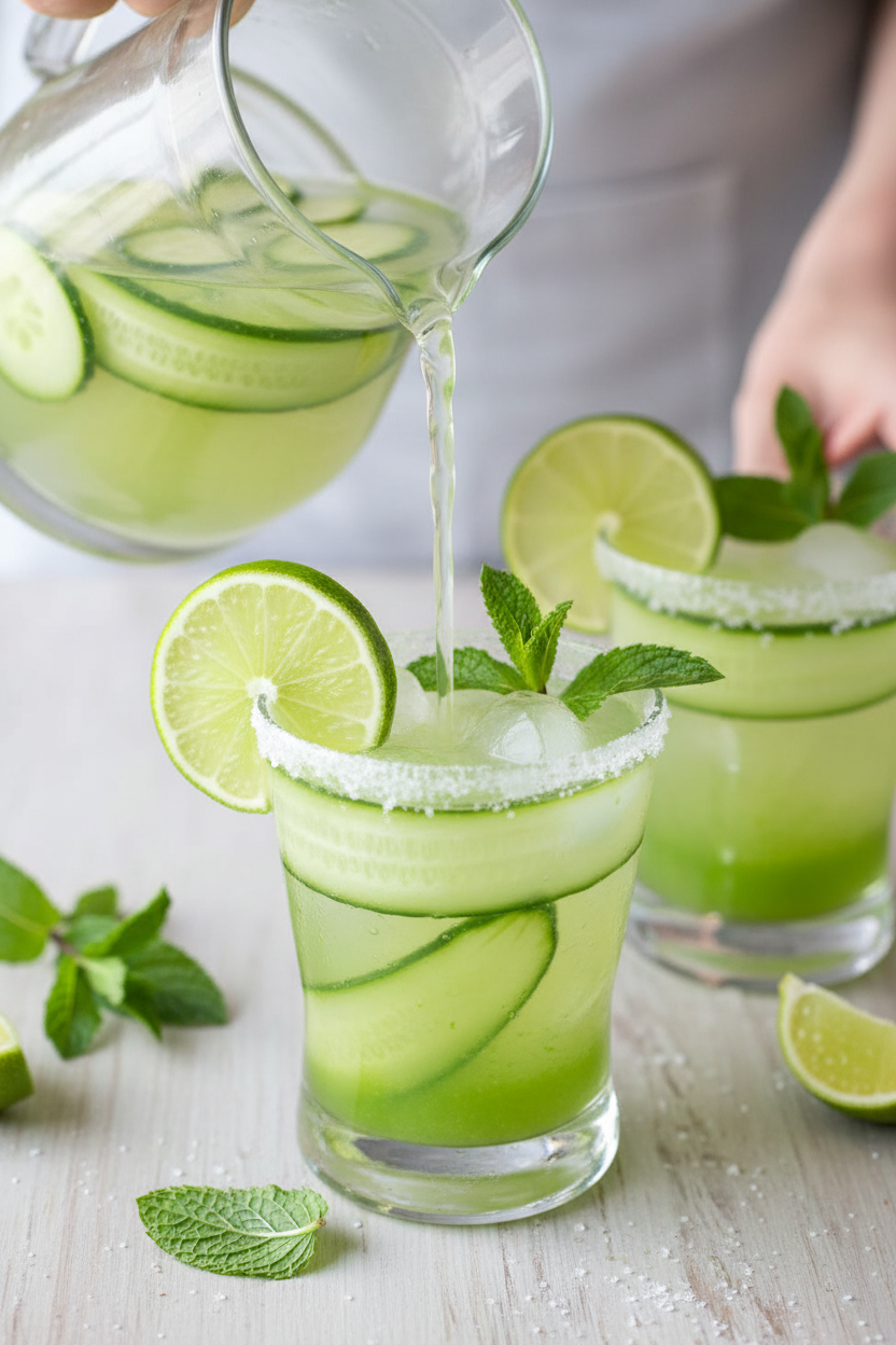 Cucumber Lime Agua Fresca