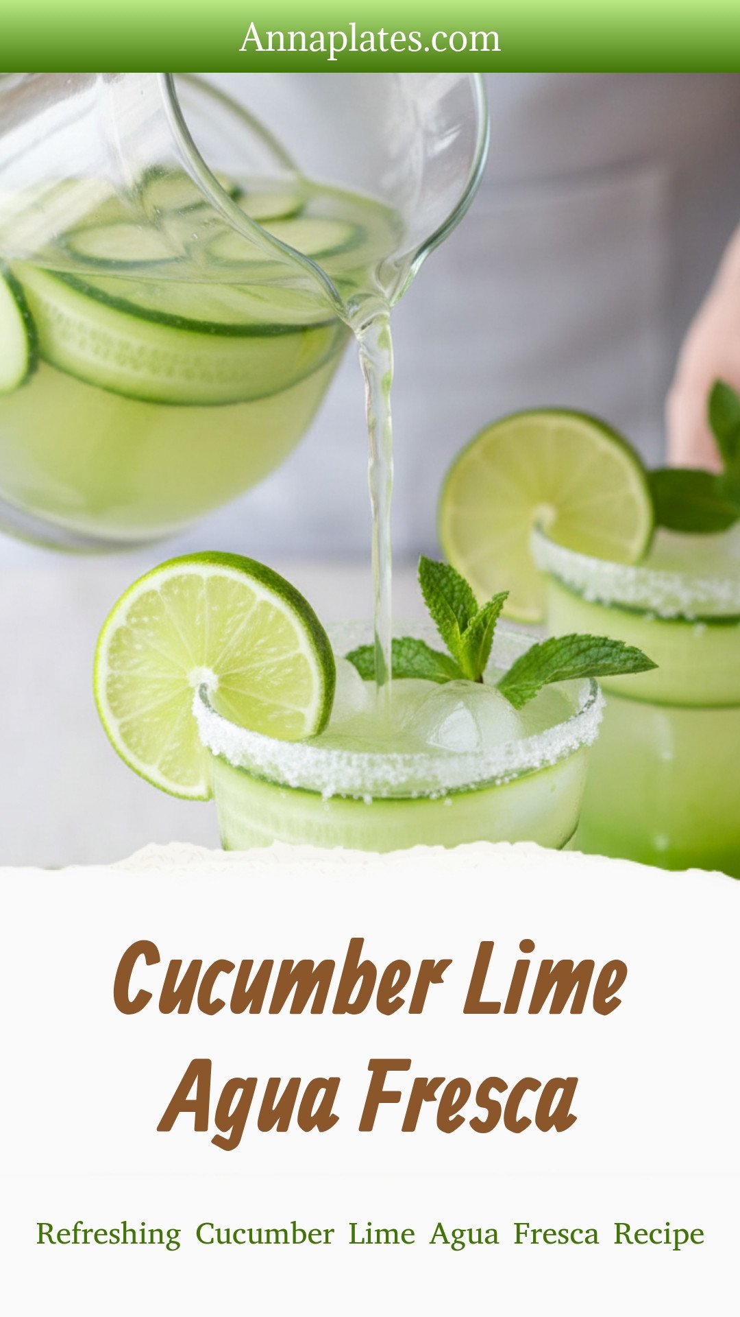 Cucumber Lime Agua Fresca