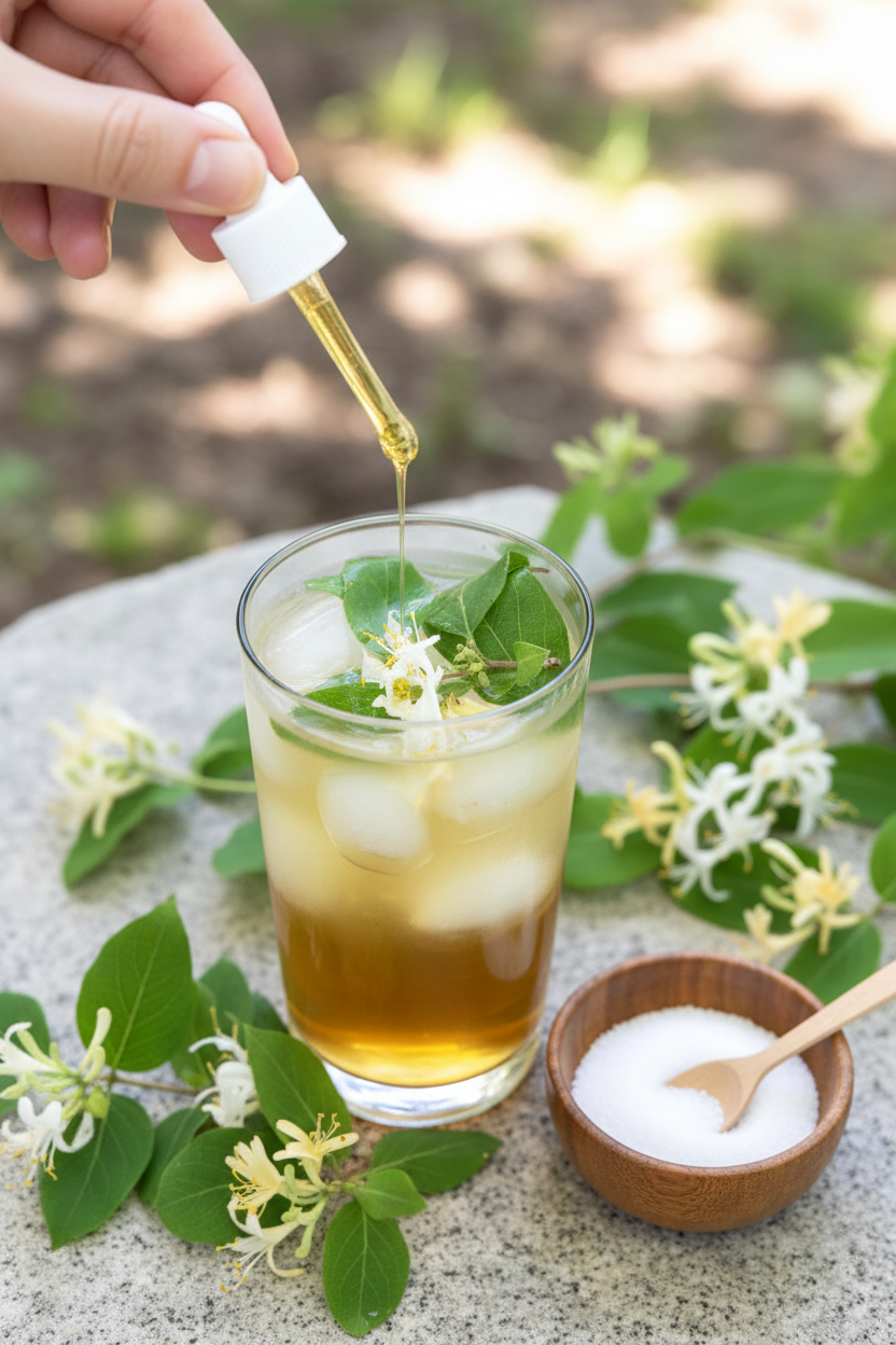 Honeysuckle Iced Tea