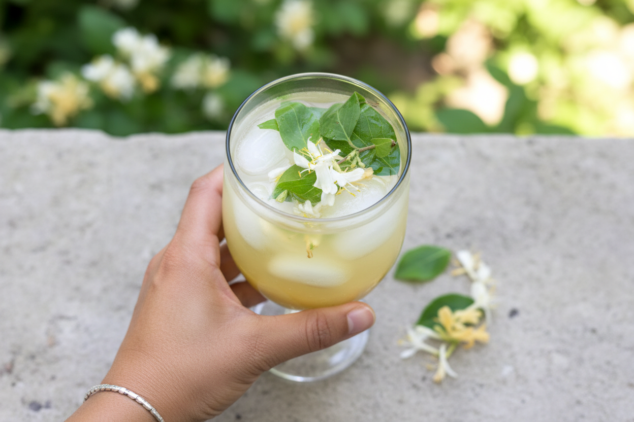 Honeysuckle Iced Tea