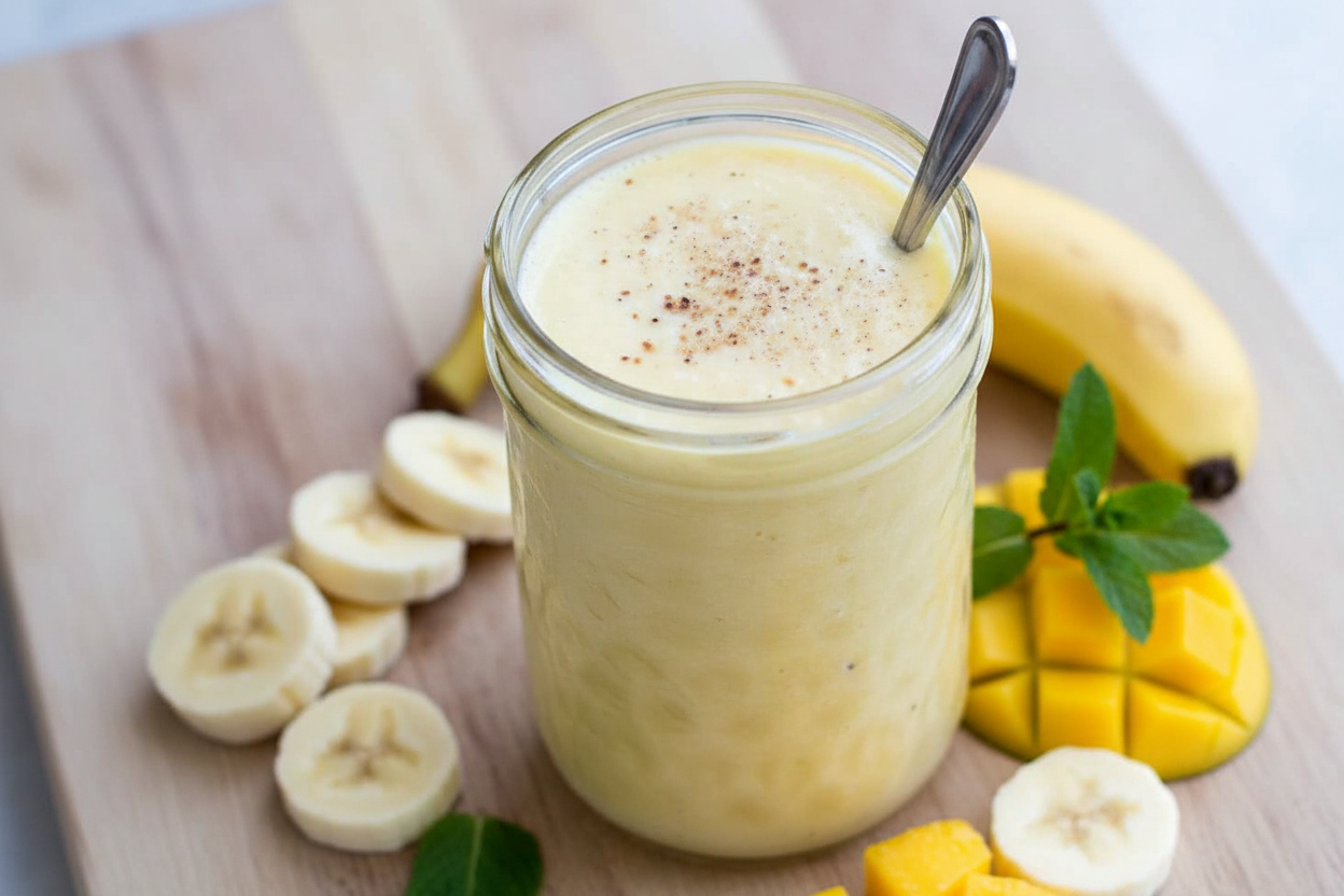 Refreshing Mango Banana Smoothie Recipe