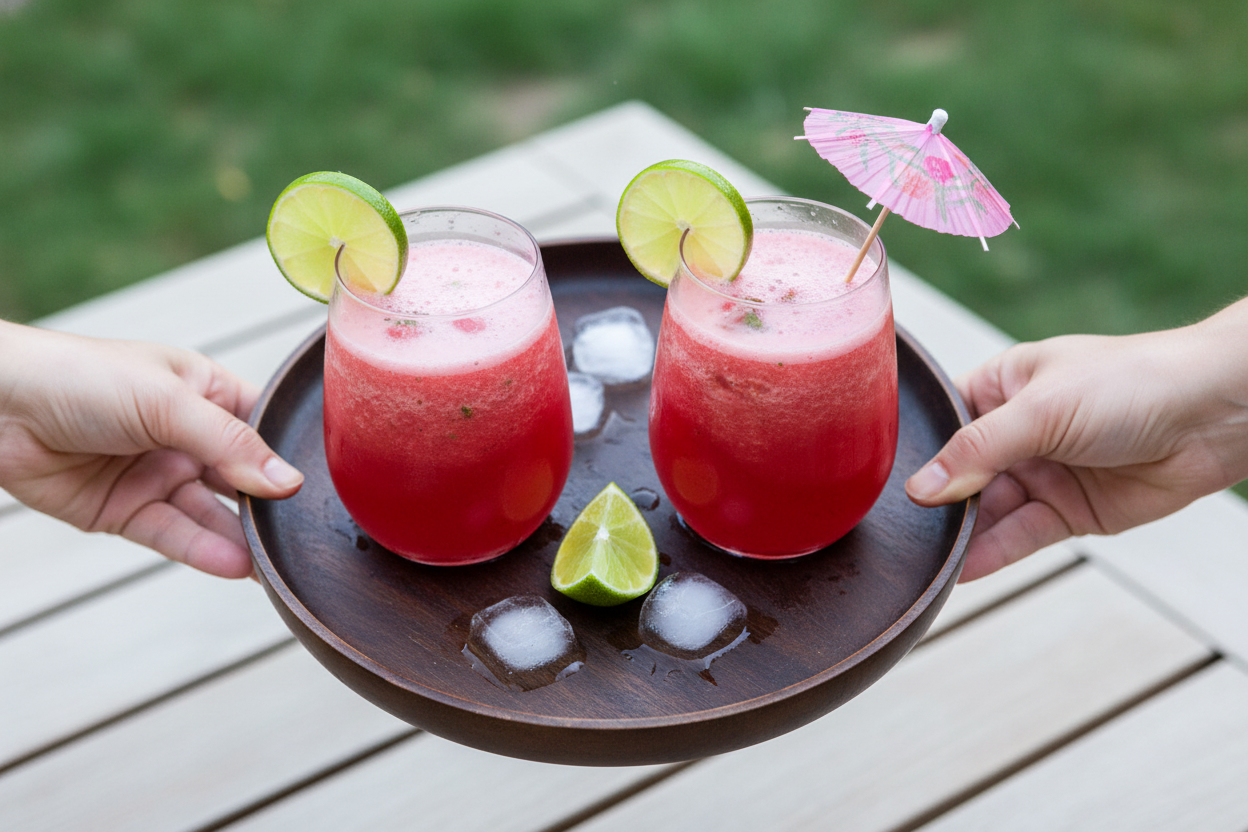 Refreshing Watermelon Spritzer Smoothie Recipe