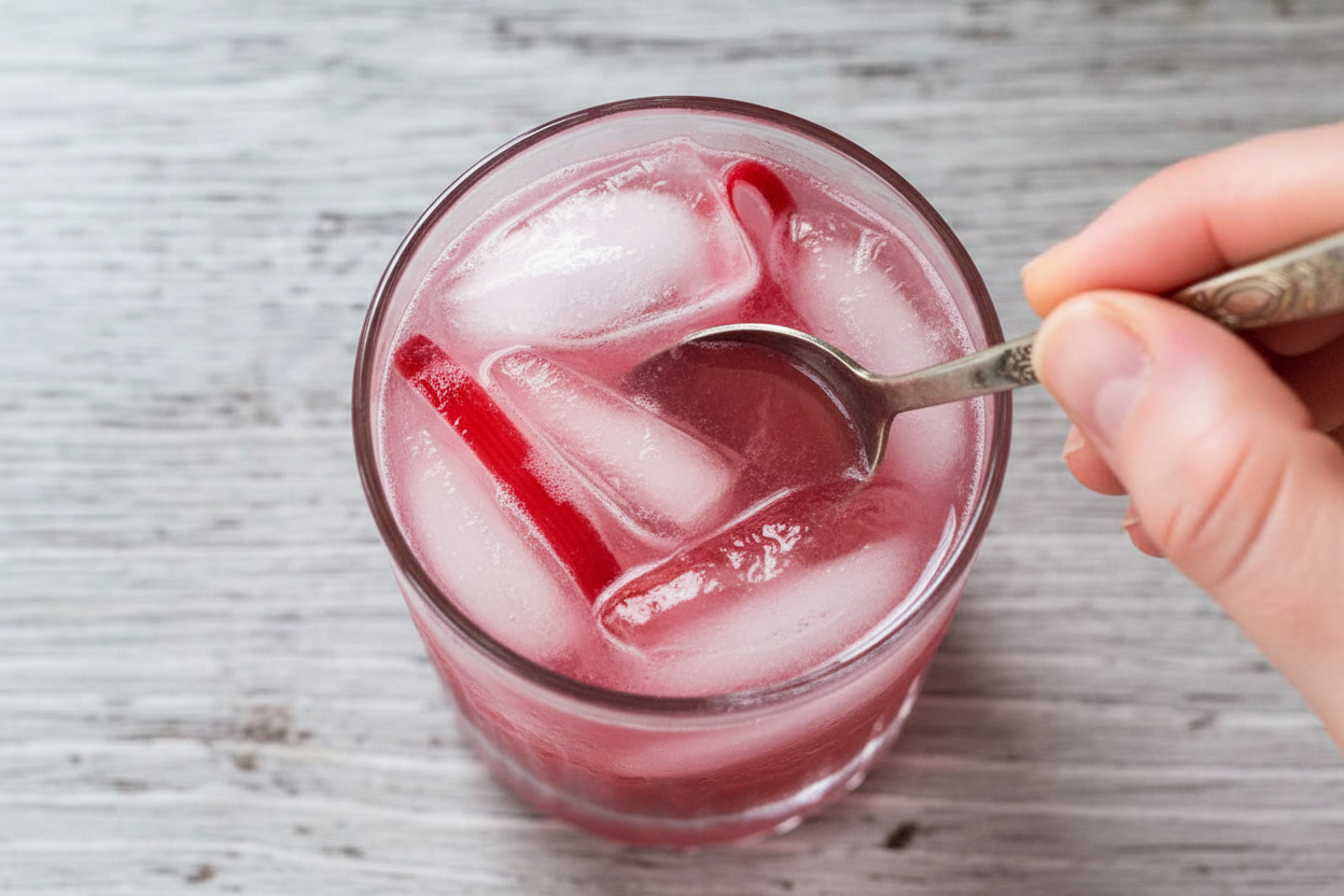 Rhubarb Elderberry Cocktail Recipe
