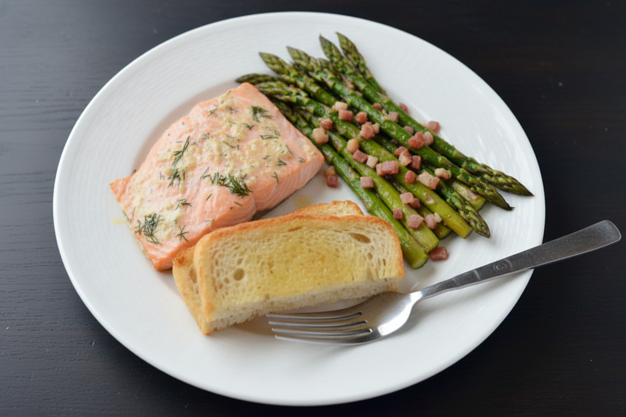 Roasted Salmon and Asparagus Recipe