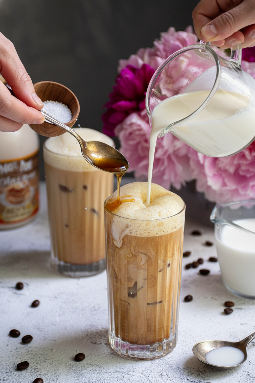 Salted Maple Cold Brew Coffee - The Schmidty Wife