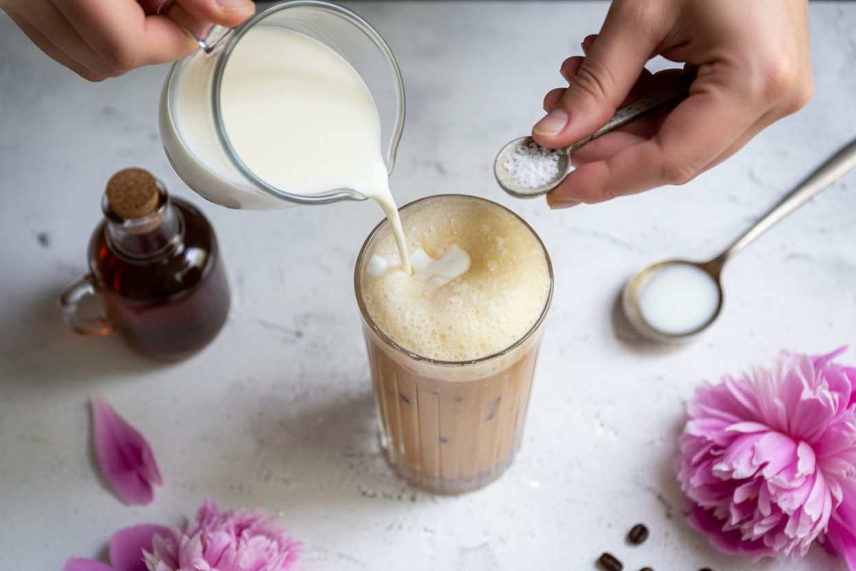 Salted Maple Cold Brew Coffee - The Schmidty Wife