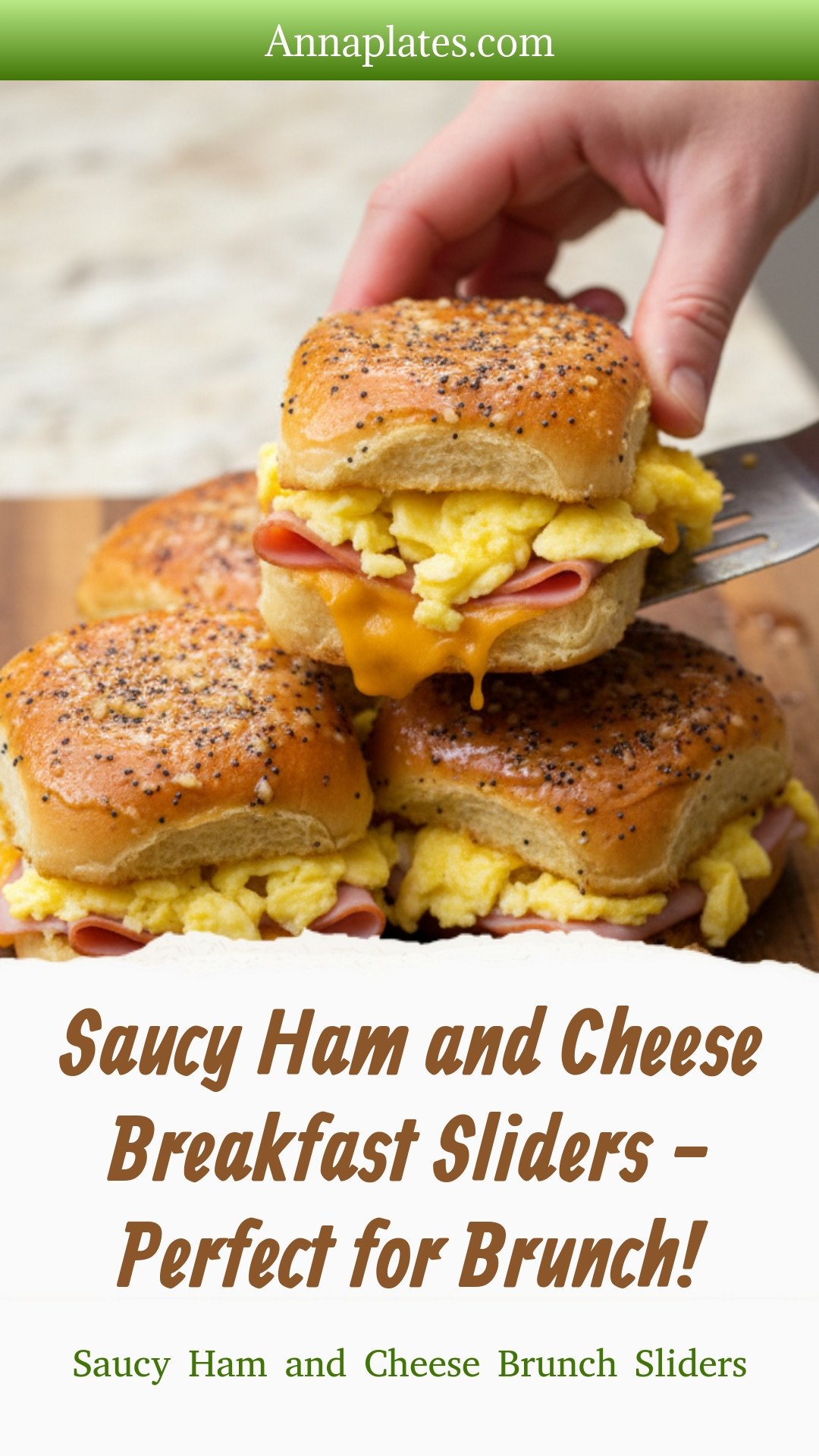 Saucy Ham and Cheese Breakfast Sliders - Perfect for Brunch!