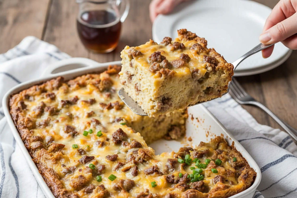 Sausage and Egg Breakfast Casserole