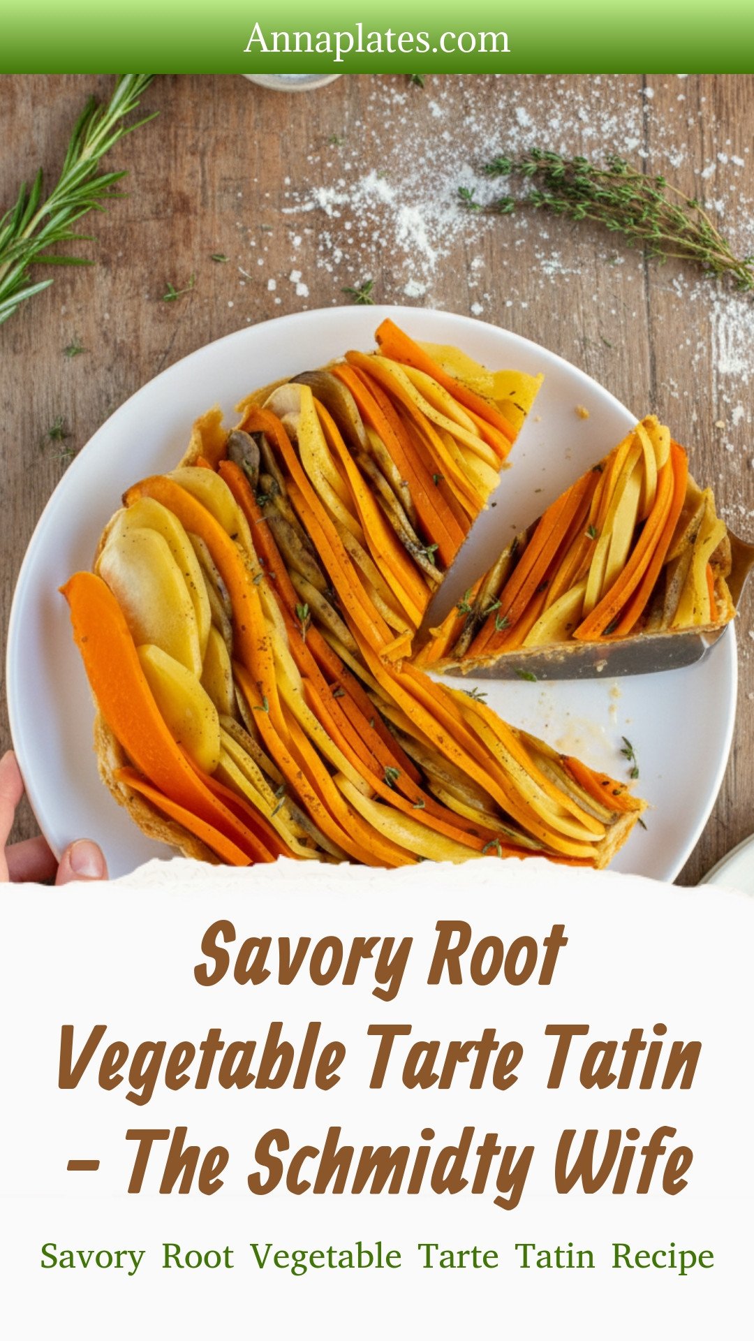 Savory Root Vegetable Tarte Tatin - The Schmidty Wife