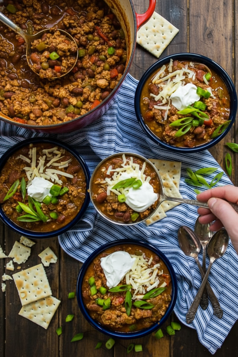 Secret Ingredient Turkey Chili - The Schmidty Wife