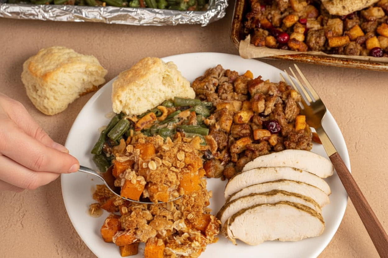 Sheet Pan Thanksgiving Dinner - The Schmidty Wife
