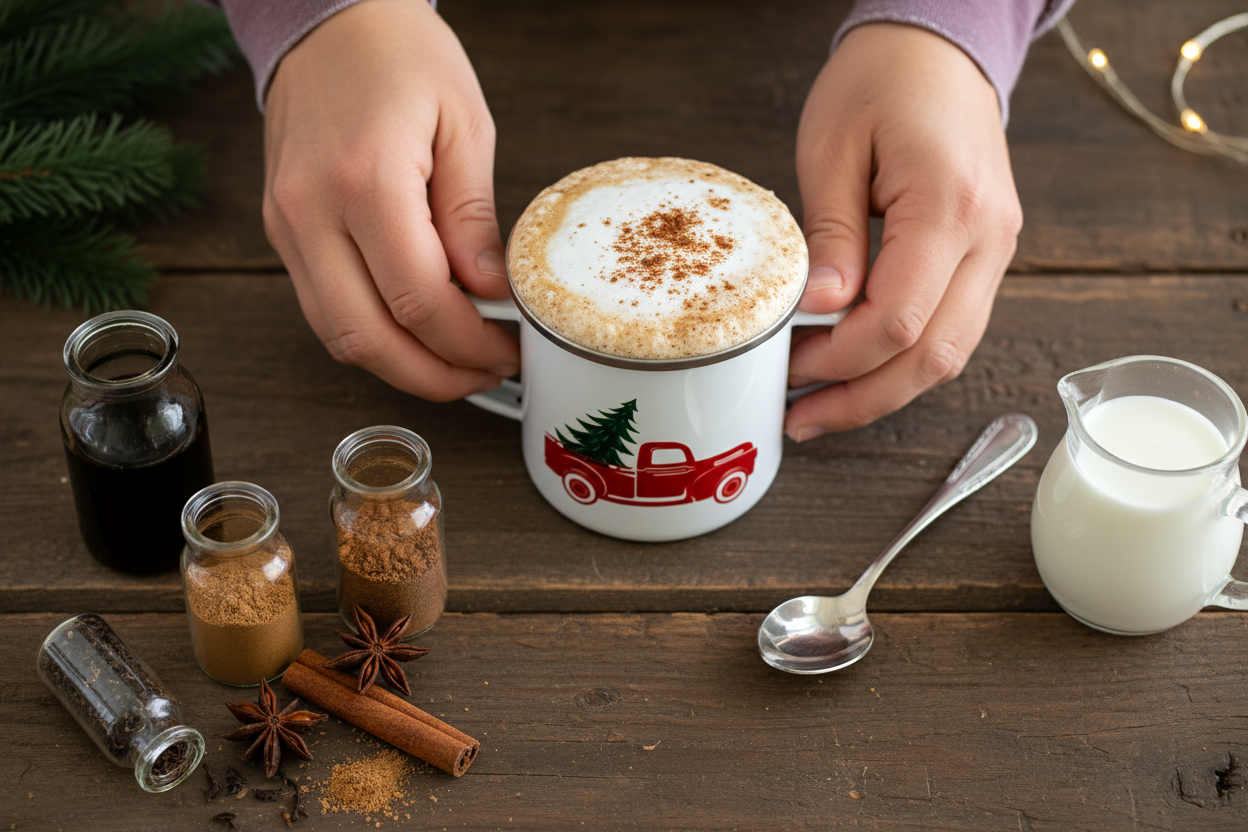 Skinny Gingerbread Tea Latte Recipe