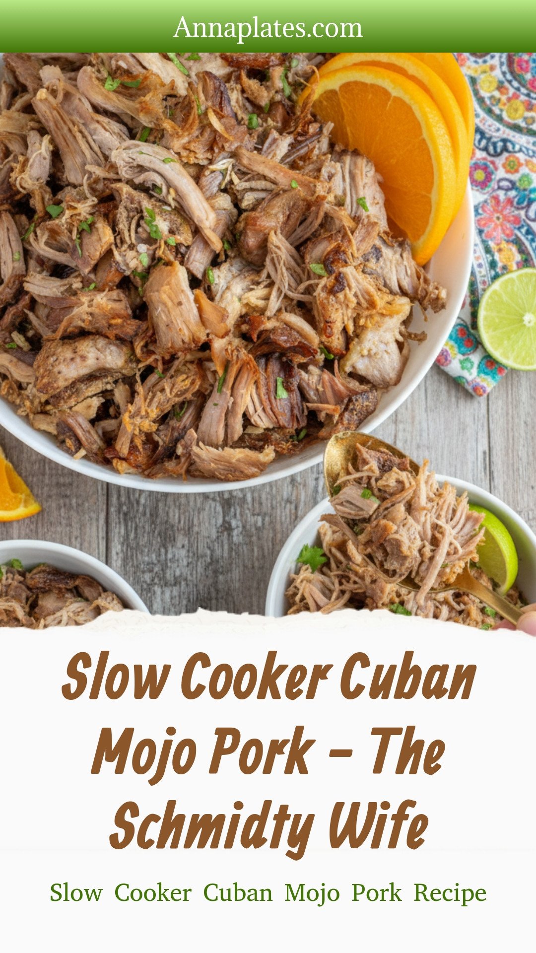 Slow Cooker Cuban Mojo Pork - The Schmidty Wife
