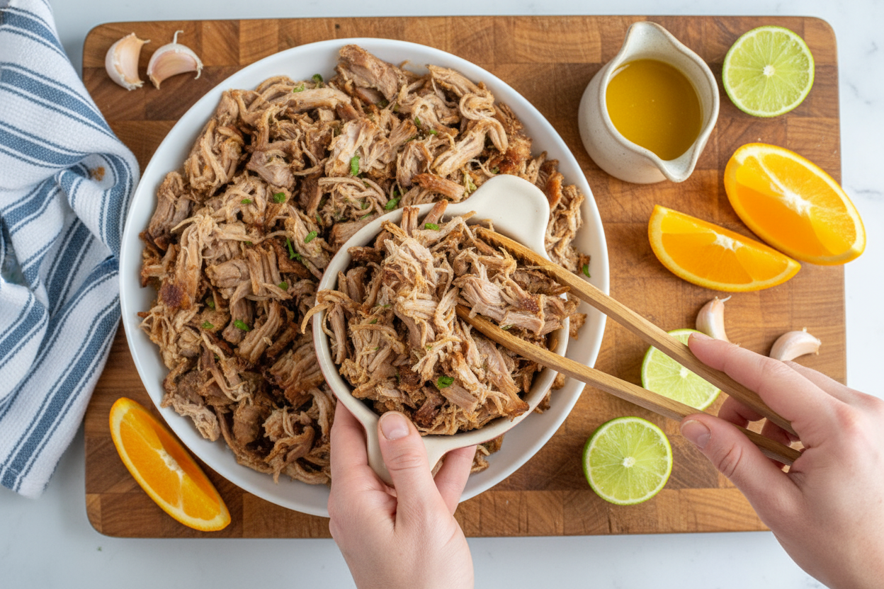 Slow Cooker Cuban Mojo Pork - The Schmidty Wife