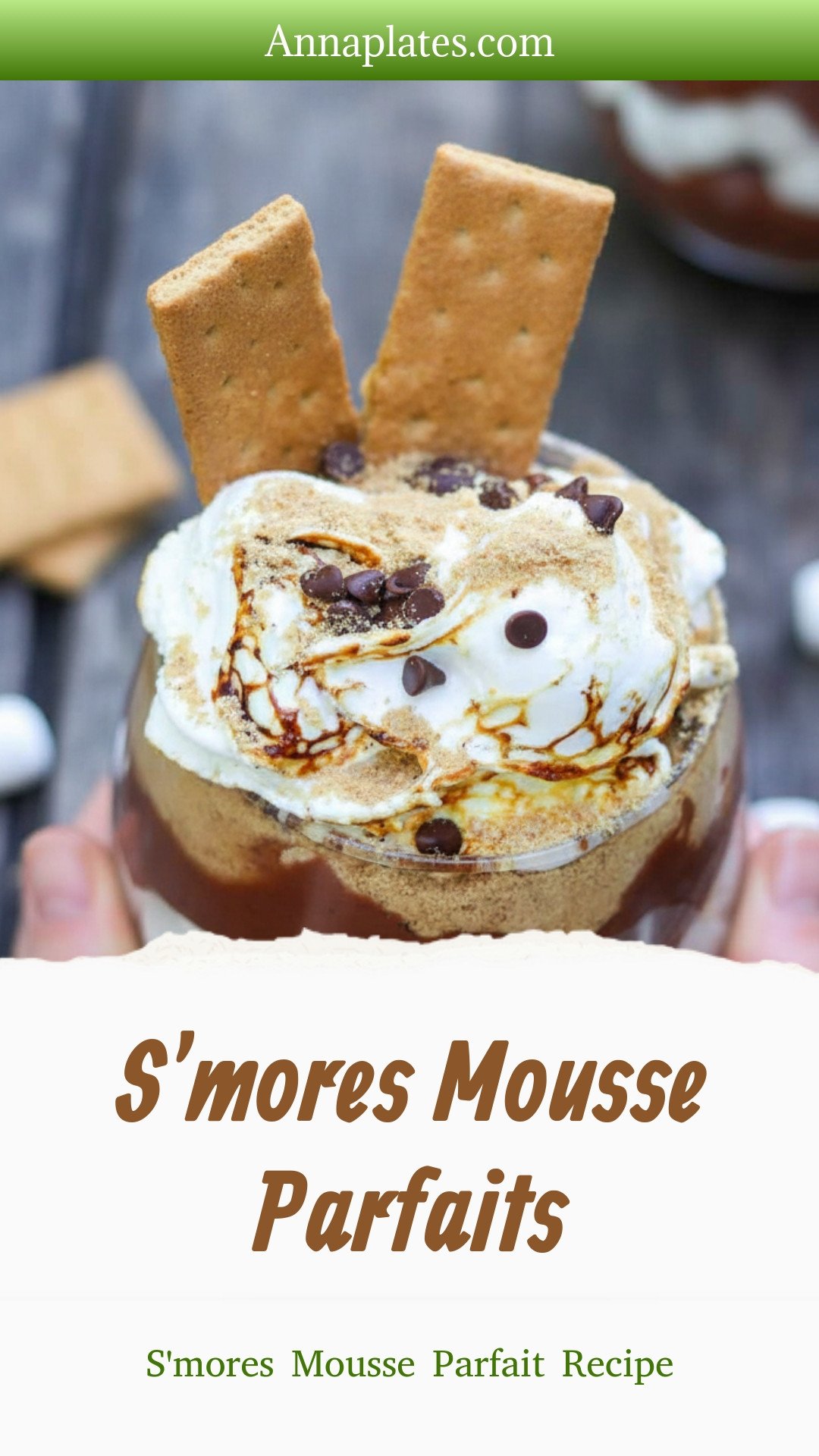 S'mores Mousse Parfaits 