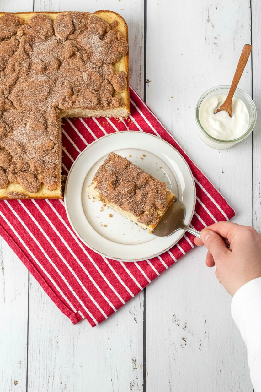 Snickerdoodle Pancake Cake 