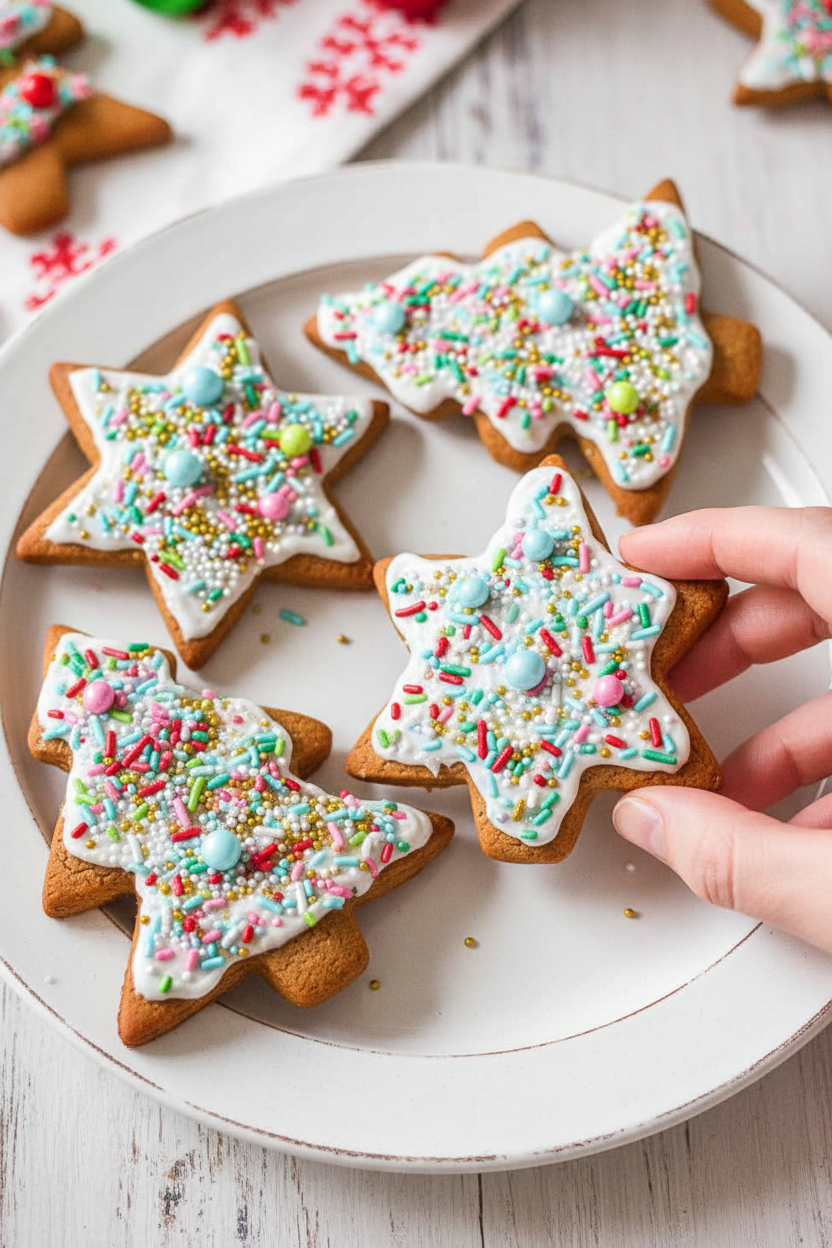 Soft Gingerbread Cut Out Cookies