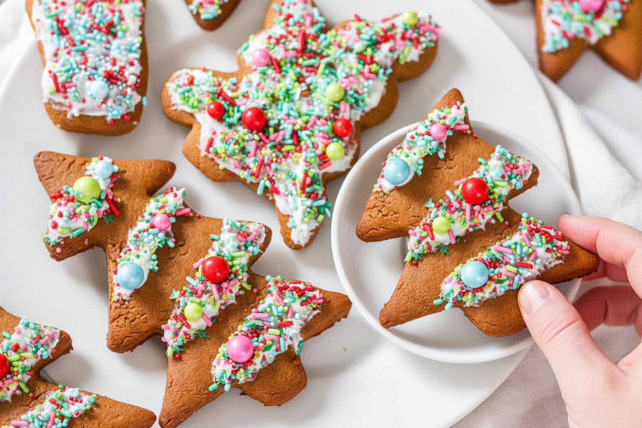 Soft Gingerbread Cut Out Cookie Recipe