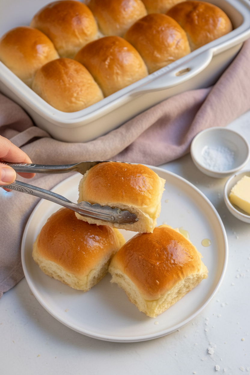 Soft Homemade Dinner Rolls - The Schmidty Wife