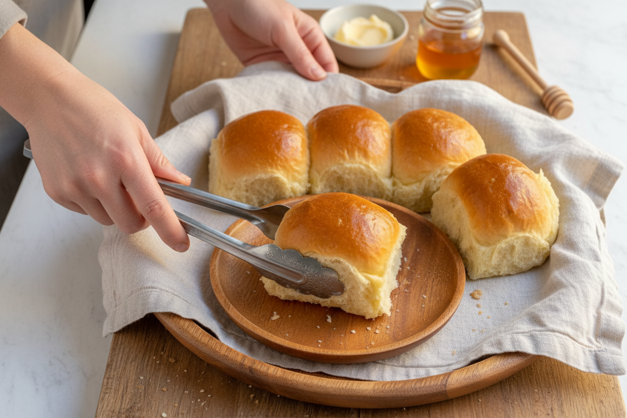 Soft Homemade Dinner Rolls - The Schmidty Wife